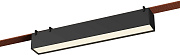 Трековый светильник ST Luce BAND ST456.436.12 12Вт LED чёрный для низковольтного трека