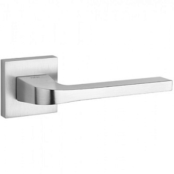 Дверная ручка нажимная TUPAI Supra 3097 Q-96 матовый хром