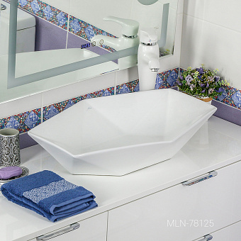 Раковина накладная MELANA 78125-805 65х42см