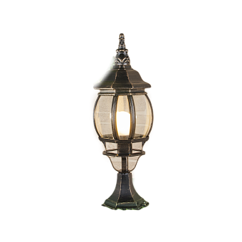 Светильник ландшафтный Elektrostandard Farola a034310 GL 1001S 60Вт IP33 E27 чёрное золото