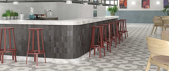 Матовый керамогранит WOW Cottage 114717 Hexa White 14х16см 0,435кв.м.