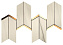 Керамическая мозаика Atlas Concord Италия Marvel Dream 9MCN Chevron Bianco Fantastico 41,4х17см 0,422кв.м.