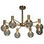 Люстра Loft It Tiara 10045/8 Gold 320Вт 8 лампочек G9