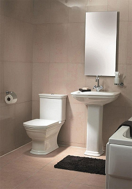 Унитаз напольный VITRA Serenada 9722B003-7203 ободковый с микролифтом