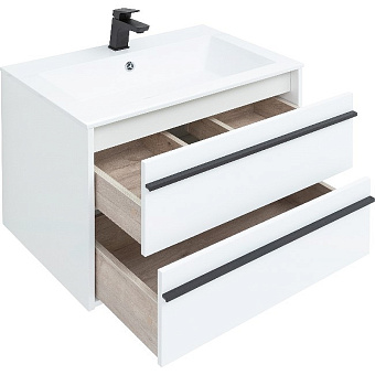 Тумба под раковину подвесная AQUANET Lino 253902 49,5х69х53см