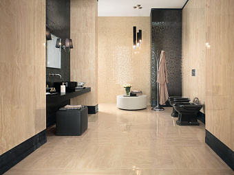 Декор Atlas Concord Италия Marvel Pro 9MBN Noir S.Laurent Brocade 91,5х30,5см 0,558кв.м.