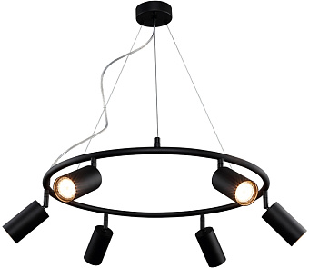 Светильник подвесной CRYSTAL LUX CLT 015 CLT 015C6 D600 BL 300Вт GU10