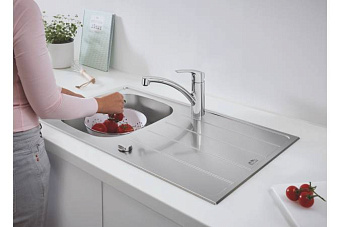 Смеситель для кухни GROHE Eurosmart 33281003 поворотный излив хром