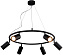 Светильник подвесной CRYSTAL LUX CLT 015 CLT 015C6 D600 BL 300Вт GU10