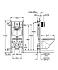 Инсталляция с унитазом GROHE Solido 39117000