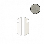 Вставка Atlas Concord Италия Boost Stone A7NS Grey Battiscopa Sag Sx 7,2х30см 0,259кв.м.