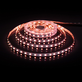Светодиодная лента Elektrostandard a053703 5050 24Вт/м 5000мм IP20 RGB/холодный белый свет
