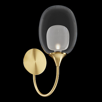 Бра Maytoni Aura MOD016WL-01BS 60Вт E14