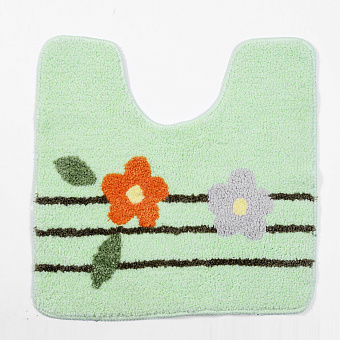 Коврик для ванной WASSERKRAFT Lippe BM-6509 50х50см зелёный