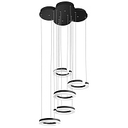 Люстра подвесная Lightstar Unitario 763447 46Вт 5 лампочек LED