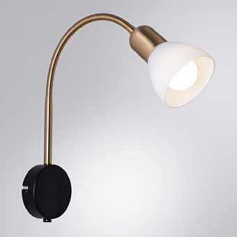 Спот Arte Lamp FALENA A3116AP-1BK 40Вт 1 лампа E14