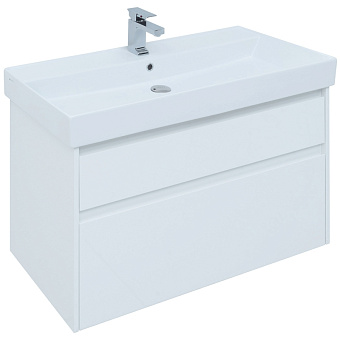 Тумба под раковину напольная AQUANET Nova Lite 242581 43,5х96,6х57,3см