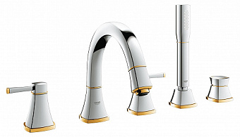 Смеситель для ванны GROHE Grandera 19919IG0 золото/хром