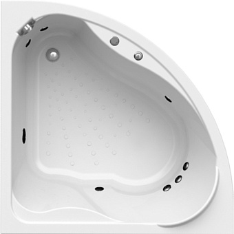 Ванна акриловая RADOMIR Vannesa Альтея 2-75-2-0-0-219 125х125см угловая