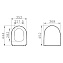 Сиденье для унитаза VITRA 130-003-009 с микролифтом