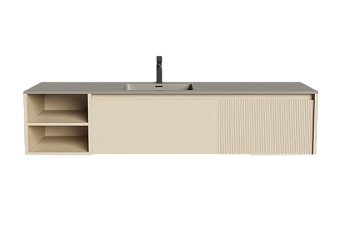 Тумба под раковину подвесная SALINI DOMINO 27D118ONA 180х50х40см