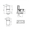 Сливной бачок IDEAL STANDARD Ideal Standard i.life S T473501
