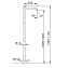 Смеситель для ванны Cisal Less New LN0145104Q белый (матовый)