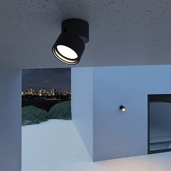 Светильник архитектурный Elektrostandard OKKO 35157/U 7Вт IP54 LED чёрный
