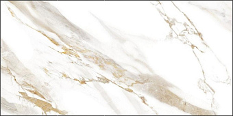 Матовый керамогранит Global Tile Calacatta Royal_GT GT120600103MR белый 120х60см 1,44кв.м.