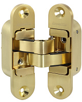 Петля скрытая ARMADILLO Architect 3D-ACH 60 SG L 111,3х28,9мм матовое золото