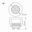 Светильник мебельный Arlight LTM 020751 1Вт LED