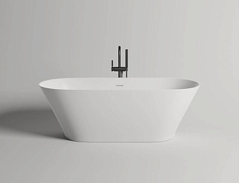 Ванна каменная SALINI MONA 102911GRH S-Sense глянцевая 180х80см отдельностоящая
