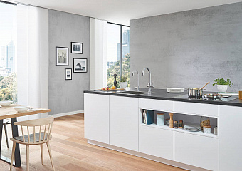 Смеситель для кухни GROHE Red II Duo 30079001 высокий излив хром