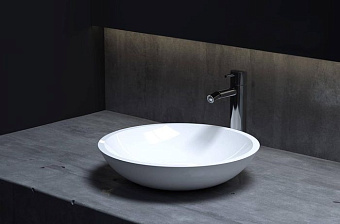 Раковина накладная SALINI CALLISTA 1101205SMRF S-Stone матовая 37х37см