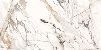 Полированный керамогранит Global Tile Calcutta Paonazzo_GT GT120603603PR белый 60х120см 1,44кв.м.