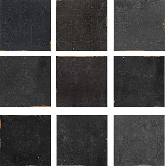 Настенная плитка WOW Mestisaje 111360 Mestizaje Zellige Decor Graphite 12,5х12,5см 0,422кв.м. глянцевая