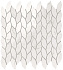 Керамическая мозаика Atlas Concord Италия MARVEL STONE 9STA Carrara Pure Twist 30,5х30,5см 0,558кв.м.