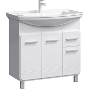 Тумба с раковиной AQWELLA Corsica KOR0108 51х88х85см