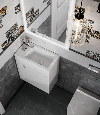 Настенная плитка KERAMA MARAZZI Граффити 19066 серый 20х9,9см 0,91кв.м. матовая