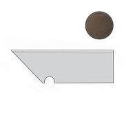Плинтус Atlas Concord Италия MEK AMQV Bronze Battiscopa Sag. Scala Sx 30х7,2см 0,259кв.м.