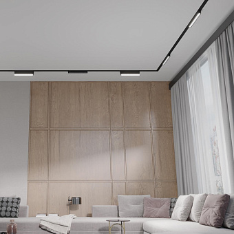 Трековый светильник Novotech SMAL 359246 12Вт LED чёрный для низковольтного трека