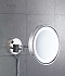 Косметическое зеркало Gedy Vincent 2118(13) 25х25см хром с подсветкой
