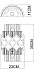 Светильник настенный Arte Lamp AMELIA A1039AP-2BK 40Вт E14