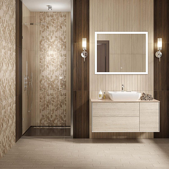 Настенная плитка KERAMA MARAZZI 13093TR бежевый структура обрезной 30х89,5см 1,343кв.м. матовая