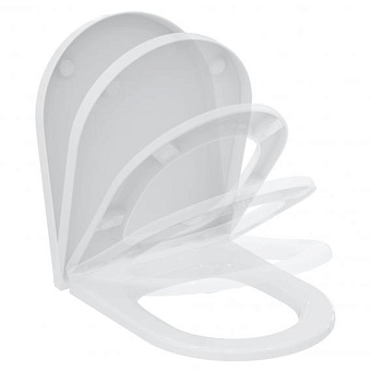 Сиденье для унитаза IDEAL STANDARD BLEND CURVE T376001 с микролифтом