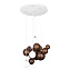 Светильник подвесной Loft It Ginger 10161 Dark wood 33Вт LED