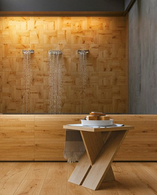 Настенная плитка Atlas Concord Италия Exence AOUS Almond Tatami 18,5х75см 0,555кв.м. матовая