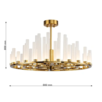 Люстра Favourite Geyser 3015-48P 144Вт 48 лампочек LED