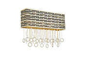 Бра Lucia Tucci PERSO W4930.3 gold&black 180Вт E14