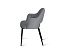 Кухонный стул AERO 54х54х80см велюр/сталь Dark Grey